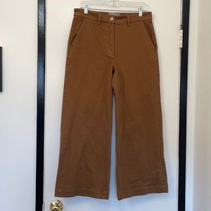 Everlane wide leg cropped pants